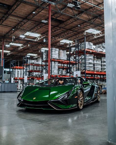 slc lamborghini verde hermes